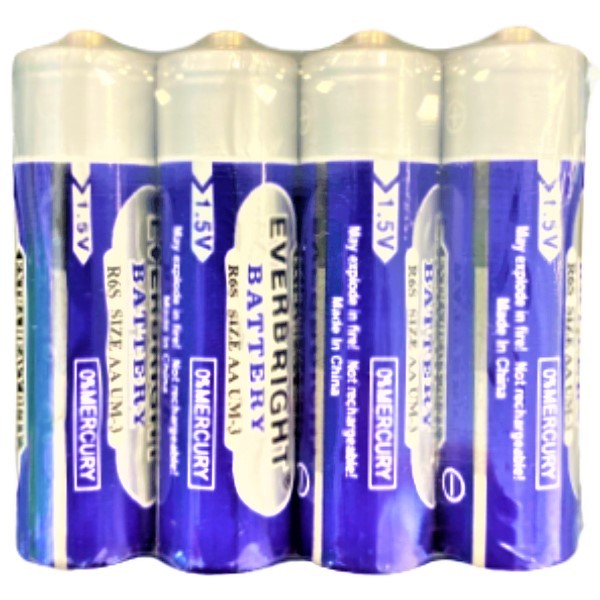 Batteries "Everbright" AA 1.5V 4pcs