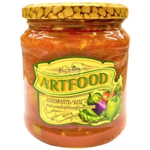 Ajapsandal «Artfood» vegetable stew 460g
