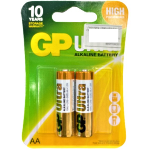 Batteries "GP" Ultra AA 1.5V 2pcs