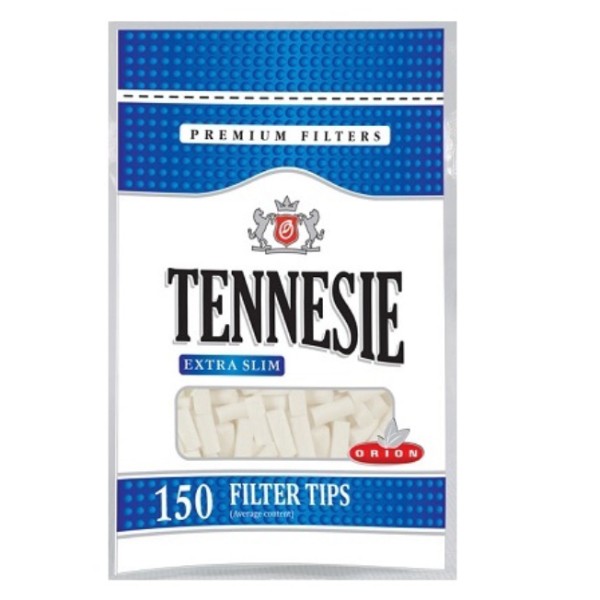 Smoking device "Tennessie Extra Slim" cigarette filter 150pcs