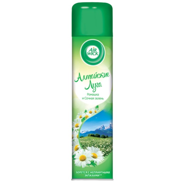 Air freshener "Air Wick" Altai meadows chamomile and juicy greens 290ml