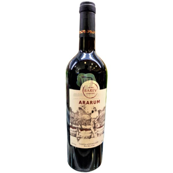 Вино "Barev" Ararum красное сухое 0.75л