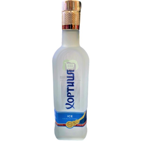 Vodka "Khortytsa" Ice 40% 0.5l