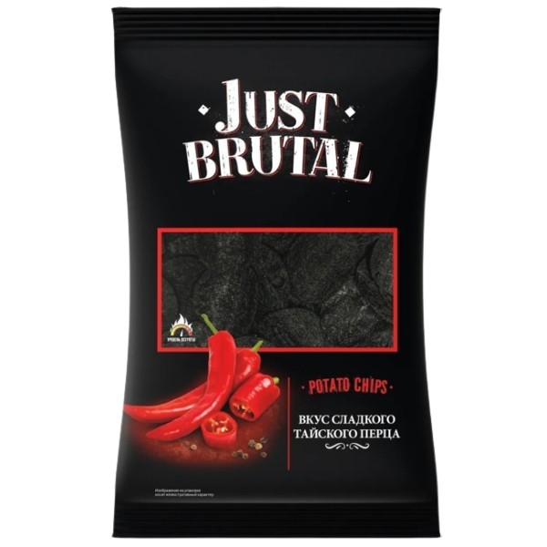 Chips "Just Brutal" with sweet Thai pepper flavor 85g