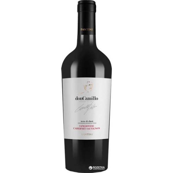 Գինի կարմիր «Fanrese Don Camillo Gold Bottle Sangiovese IGT» 0.75լ