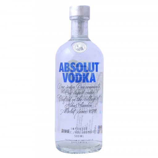 Vodka "Absolut" 40% 0.5l