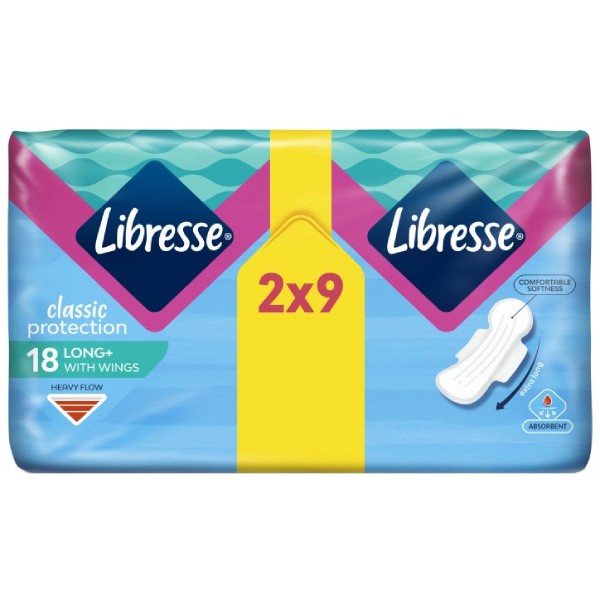 Прокладки "Libresse" лонг 18 шт.