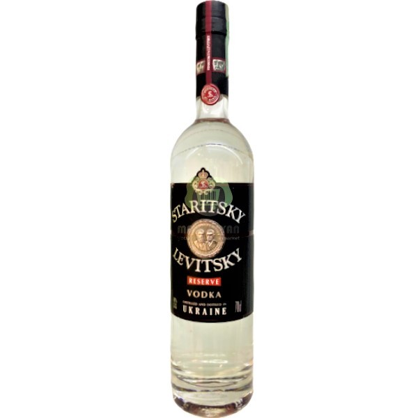 Vodka "Staritsky Levitsky" 40% 0.7l