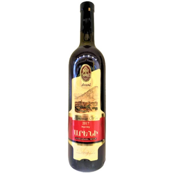 Wine "Areni" red dry 11.5% 0.7l