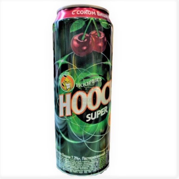 Low-alcohol carbonated drink "Hooch Cherry" with cherry juice