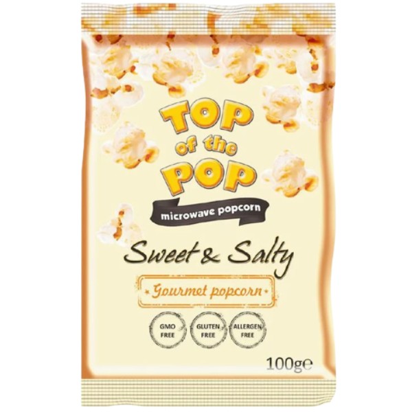 Попкорн "Top of Pop" сладко-соленый для микроволновой печи 100г