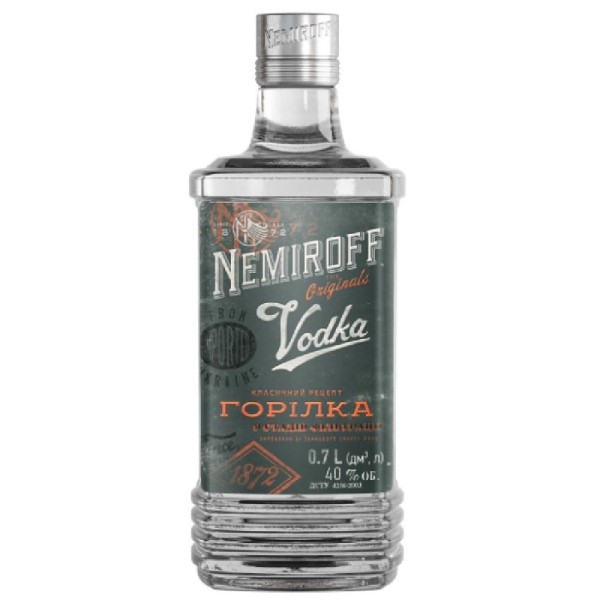 Օղի «Nemiroff Vodka» օրիգինալ 40% 0,7լ