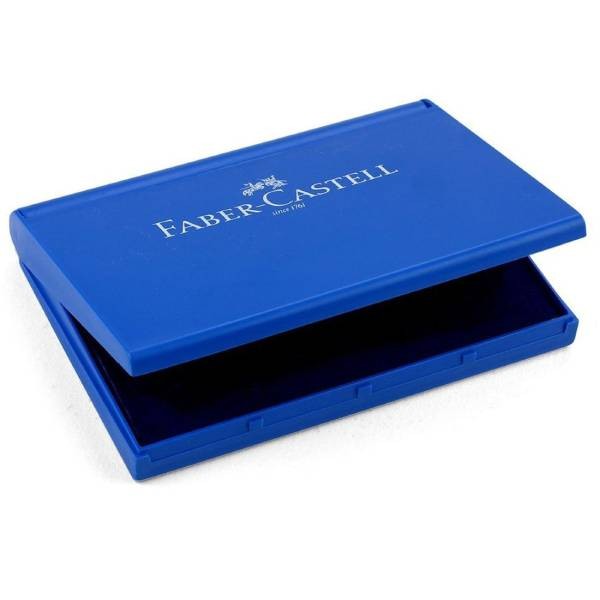 Ink pad "Faber-Castell" blue