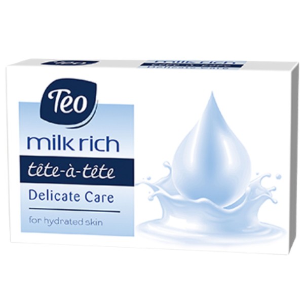 Soap "Teo" Rich Milk Ultra Hygiene 100g