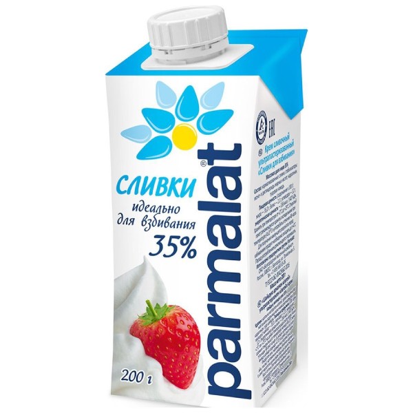 Cream "Parmalat" 0.2l
