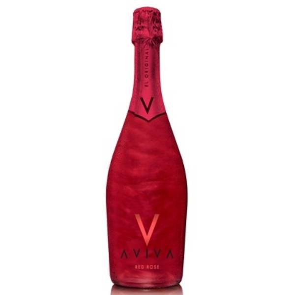 Wine "Aviva" sparkling red pink 0.75l