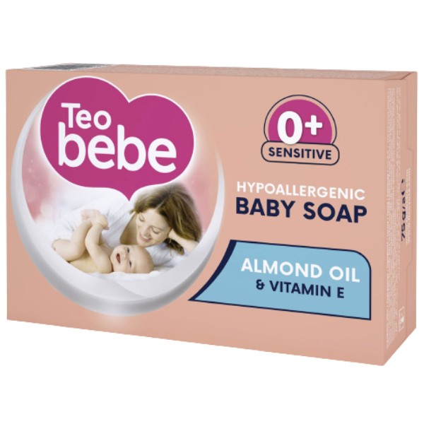 Soap "Teo" Bebe for children with almond extract 75g