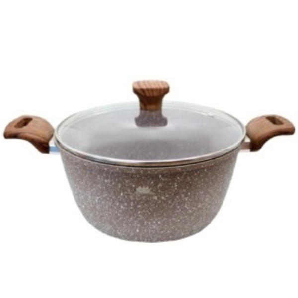 Refractory pot "Marketyan" granite glass 2.5l