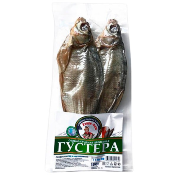 Gustera "Happy-Fish" whole salted-dried 150g
