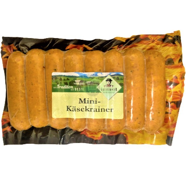 Sausages "Greisinger" Krainsky with cheese 300g