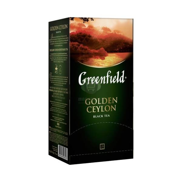 Tea "Greenfield" Golden Ceylon 50 gr