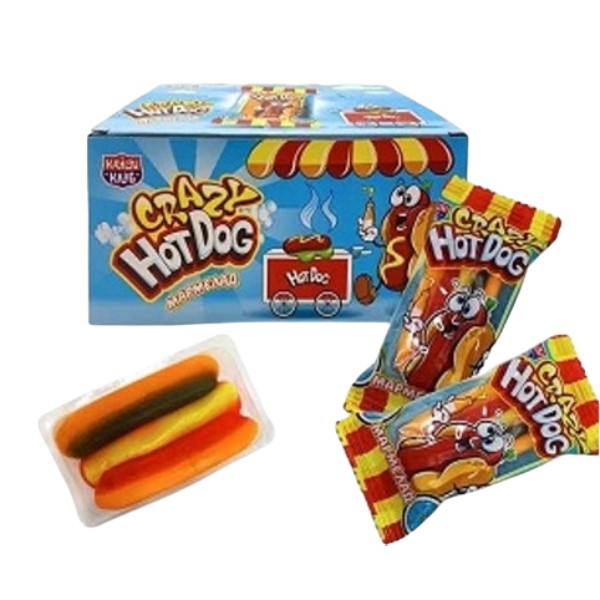 Chewing marmalade "Candy Club" Hot dog mini 10g