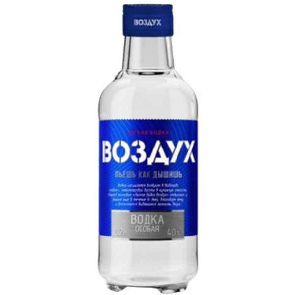 Vodka "Vozdukh" special 40% 0.2l