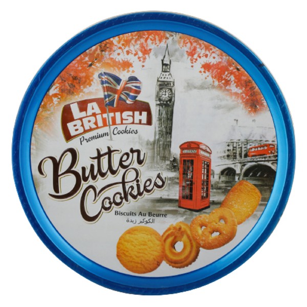 Cookies "La British" butter 800g