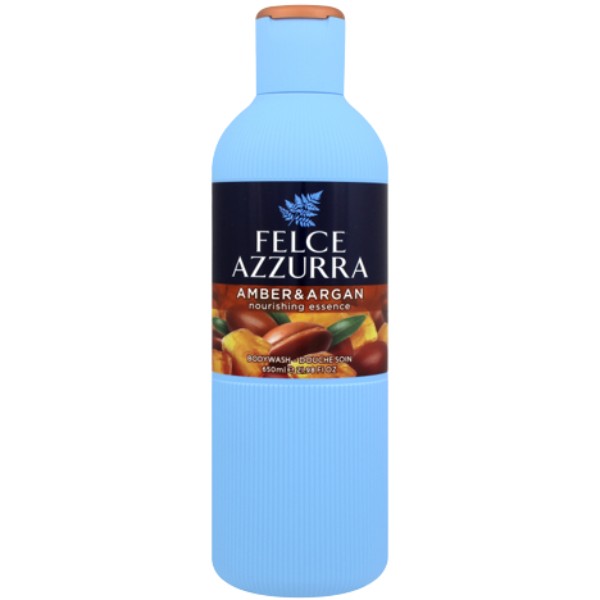 Shower gel "Felce Azzurra" amber and argan 650ml