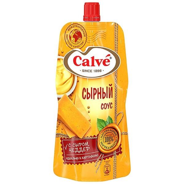 Соус со вкусом сыра "Calve" 230 грамм