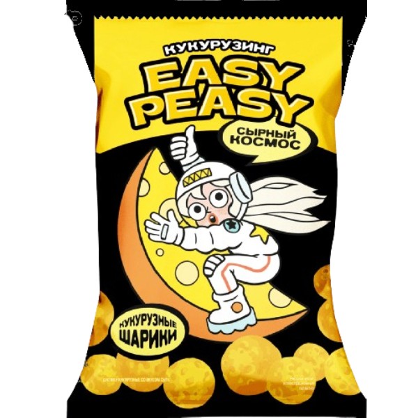 Balls corn "Easy Peasy" cheese cosmos 50g