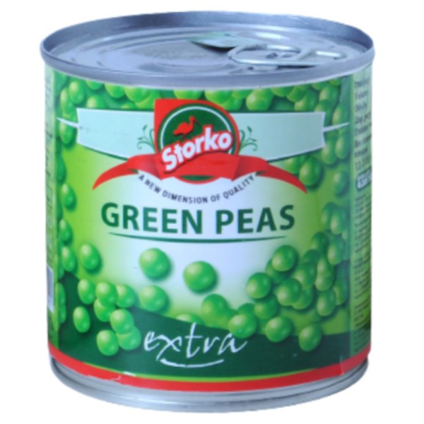Green peas "Storko" Extra can 400g