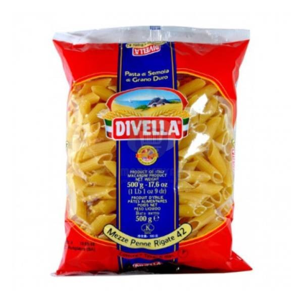 Pasta "Divella" striped, thick, short 500 gr.