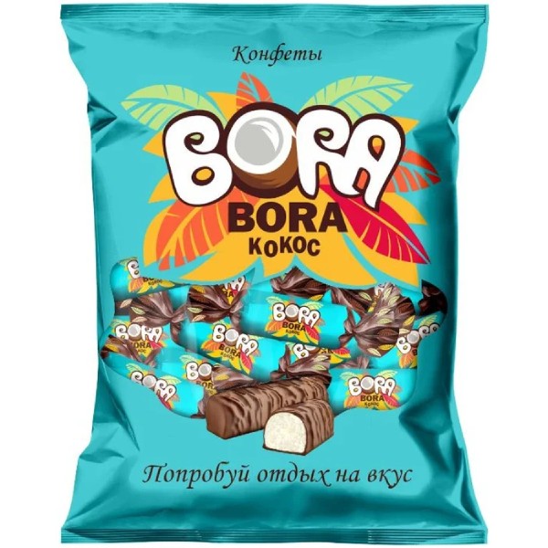 Конфеты "Bora Bora" кокосовые 200г