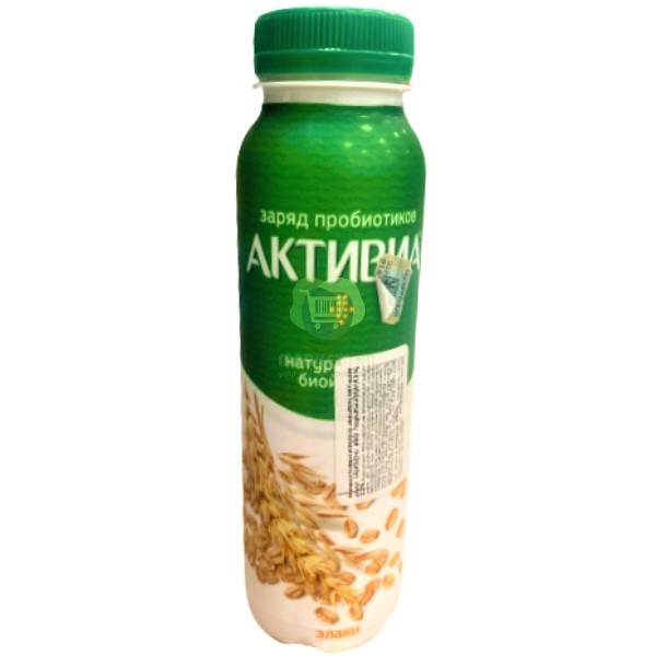 Bioyogurt drink "Activia" natural with cereals 2.2% 260g