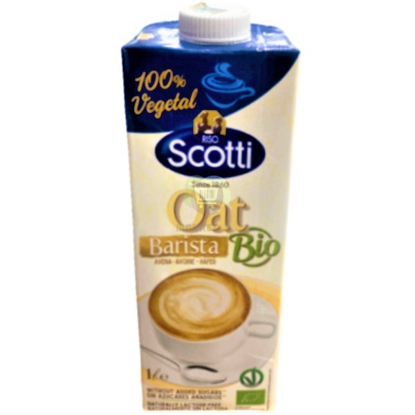 Oat drink "Rico Scotti" Bio barista without gluten and lactose 1l