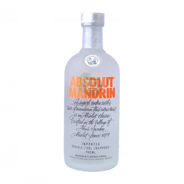 Vodka "Absolut" mandarin 40% 0,7l