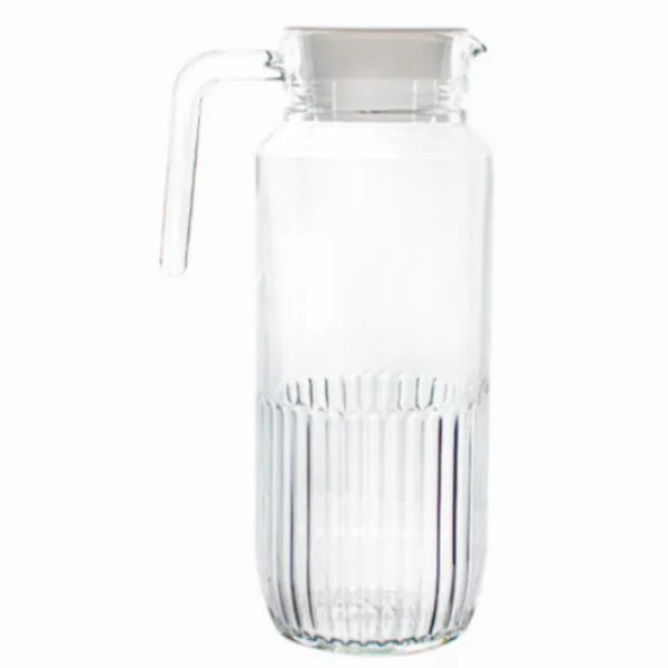 Glass water jug ​​"Luminarc" 1.3l