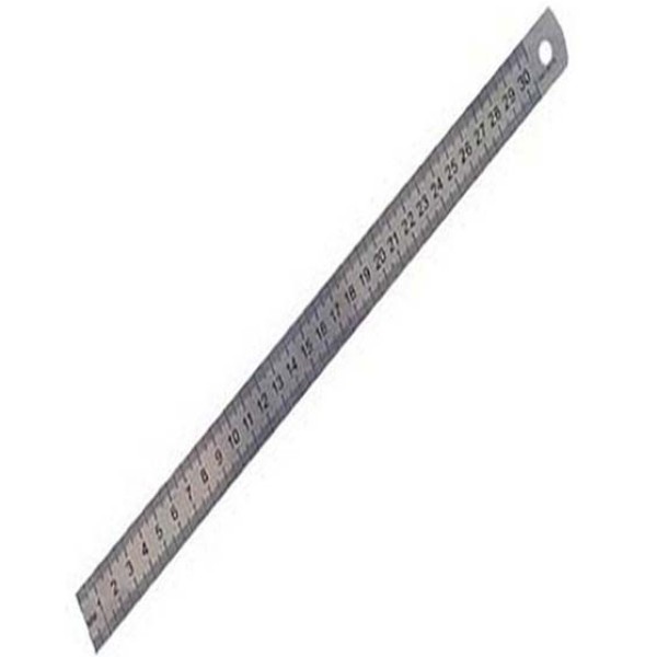 Metal ruler "Marketian" 30cm