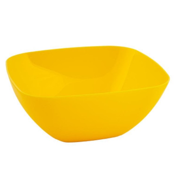 Salad bowl "Marketyan" dark yellow 180*180*75 mm.