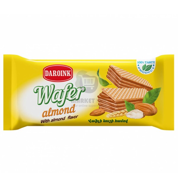 Waffle "Daroink" with almonds 300 gr