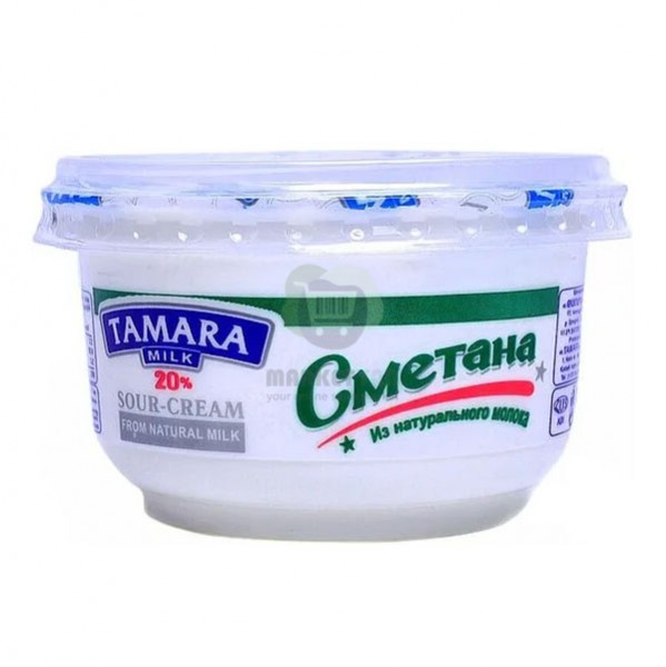 Sour cream "Tamara" 20% 180 gr