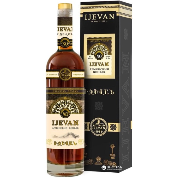 Brandy "Ijevan" traditional 10 years old 0.5l