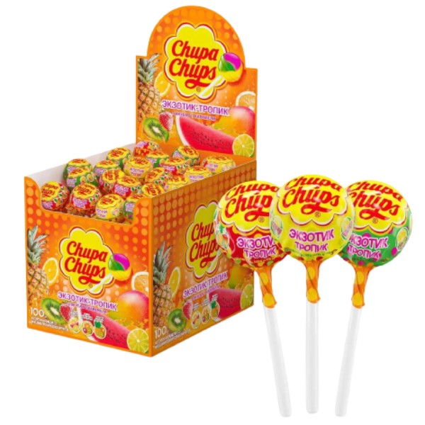 Lollipop "Chupa Chups" exotic tropic 12g
