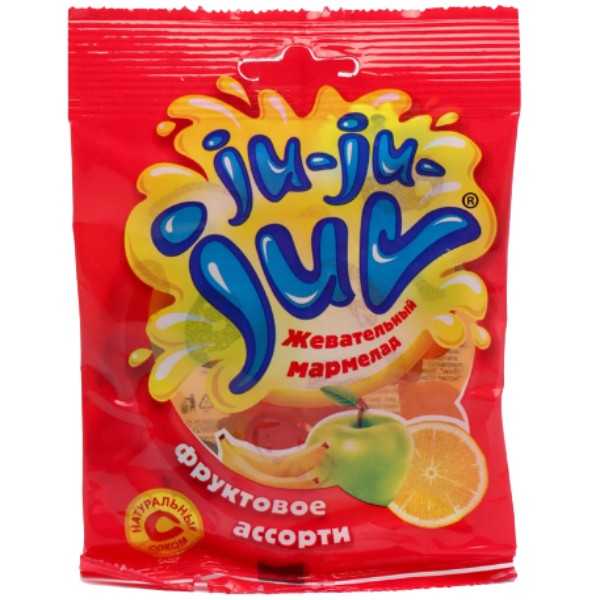 Chewing marmalade "Ju-Ju-Juv" fruit assorted 70g