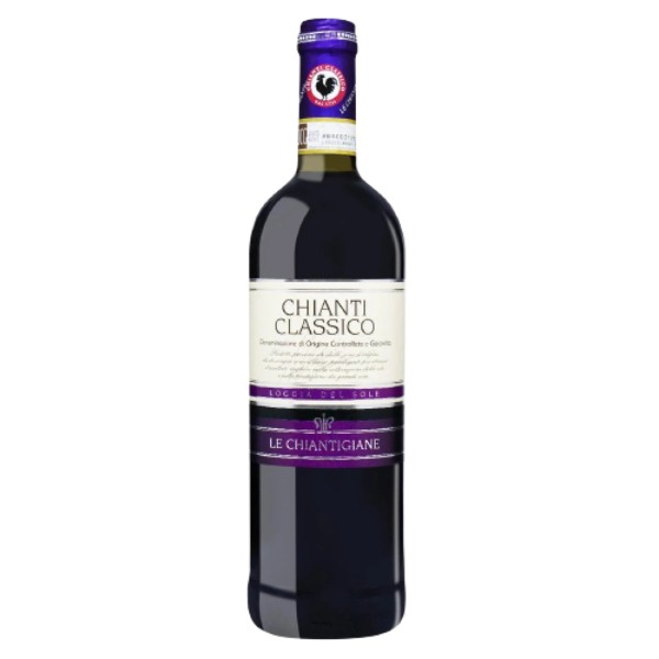 Գինի «Chianti» Կլասիկո Լոջիա դել Սոլե Լե Կյանտիջանե կարմիր անապակ 13% 0.75լ