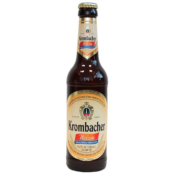 Beer "Krombacher" non-alcoholic Weizen 0% 330ml