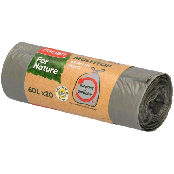 Garbage bags "Paclan" For Nature 60l 20pcs
