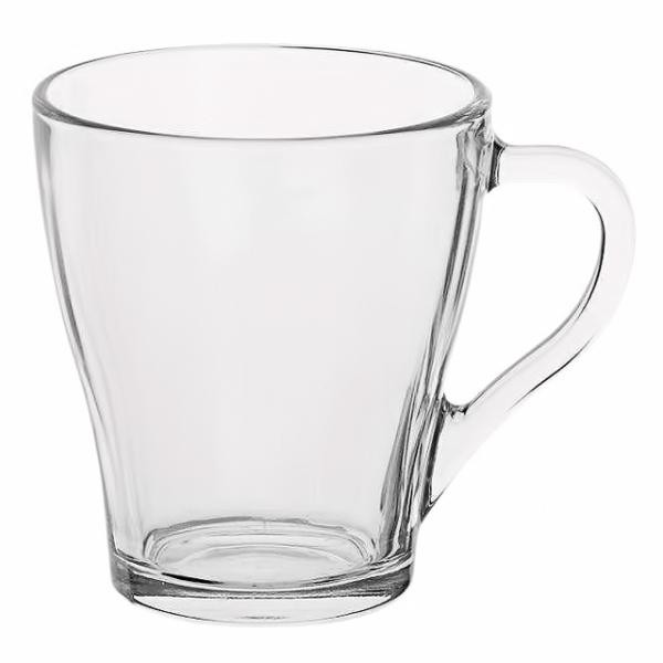 Glass tea cup “Gracia” 250ml 1 pc