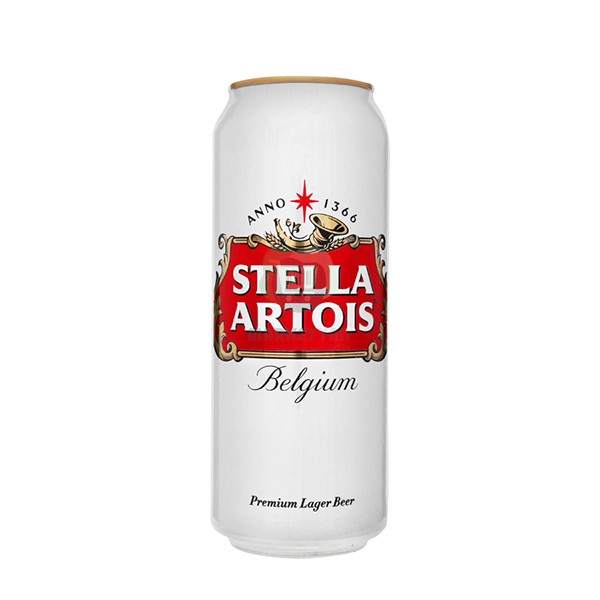 Beer "Stella Astois" 48% 0.5L